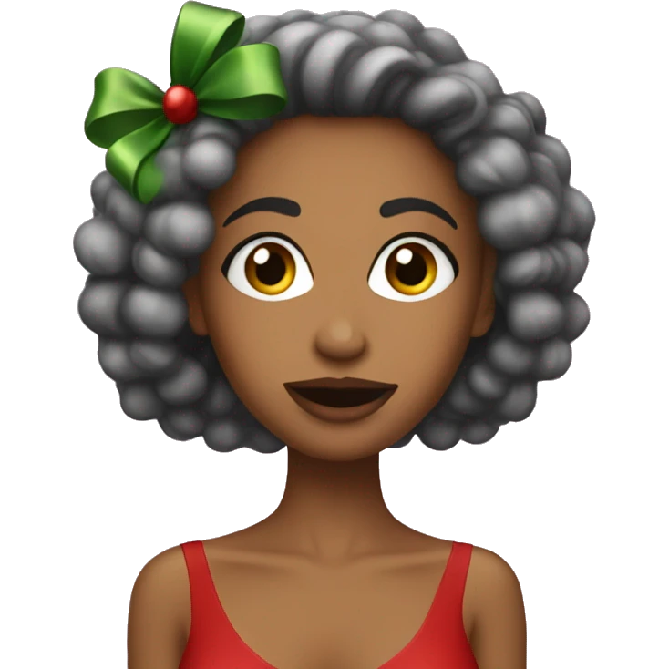Coquette christmas emojis emoji