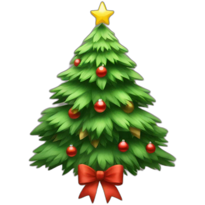 Christmas tree pokeball  emoji