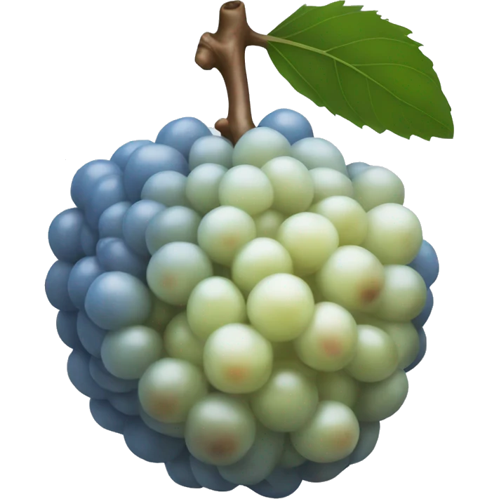 Blue Lychee Fruit emoji