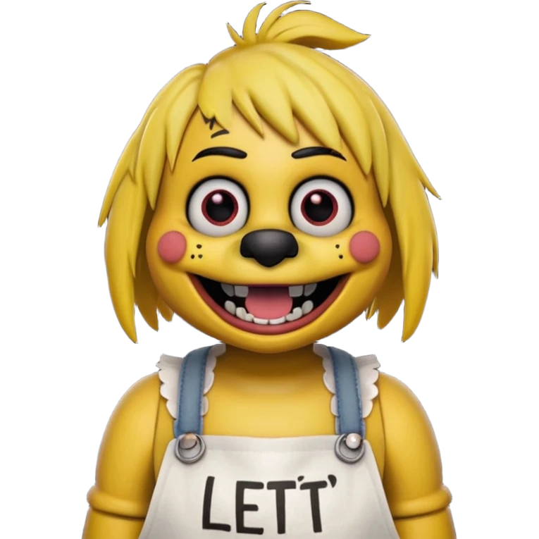 Chica from Five Nights At Freddy's Movie emoji