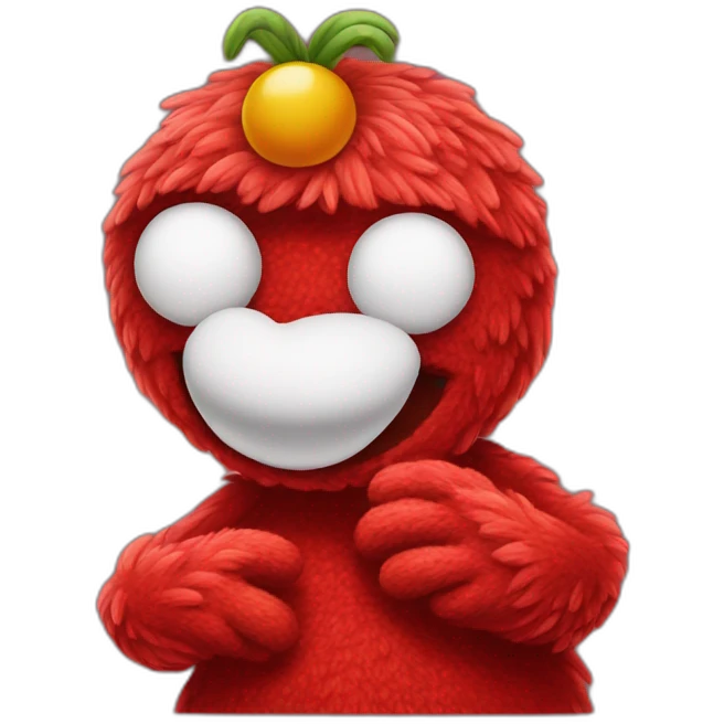 pregnant elmo emoji