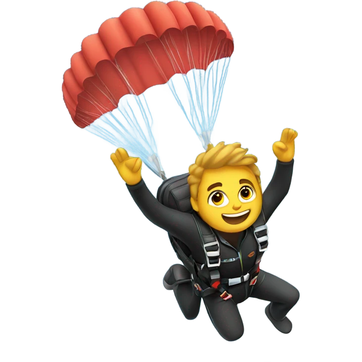 Sky Dive emoji