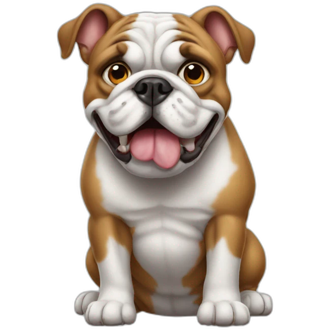 Bulldog  emoji