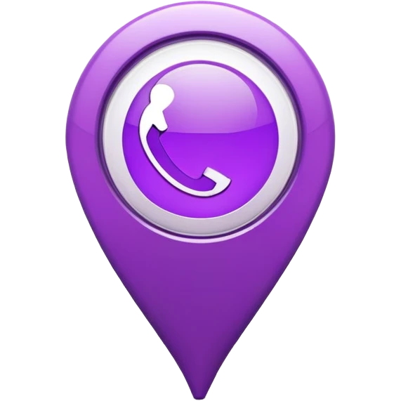 Generate an emoji for a purple-ish map marker to be used in a safe-route mapping app.  emoji