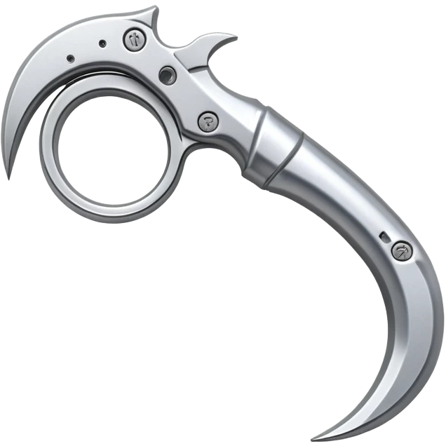 sorayama karambit knife emoji