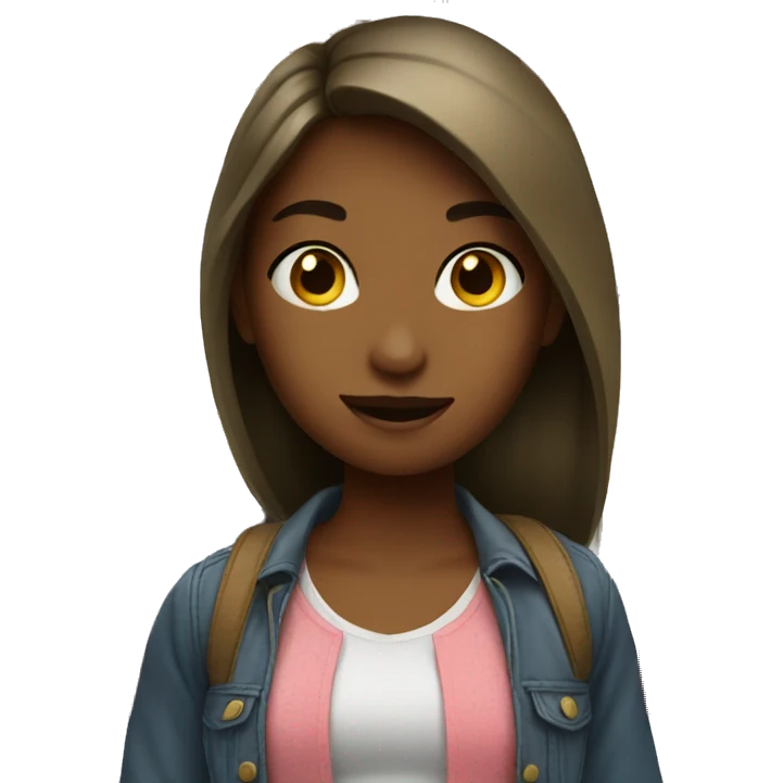 Girl shopping emoji