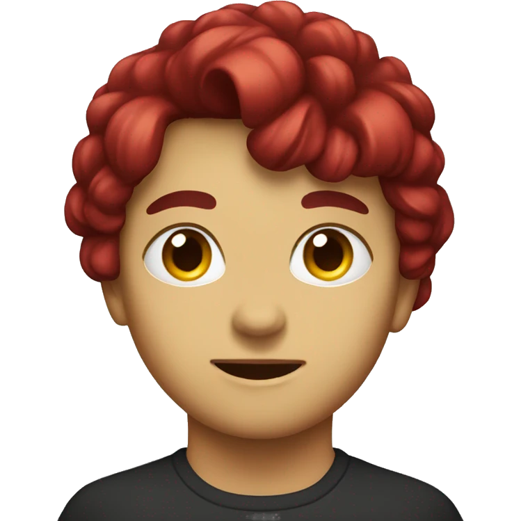 Dark red bow  emoji