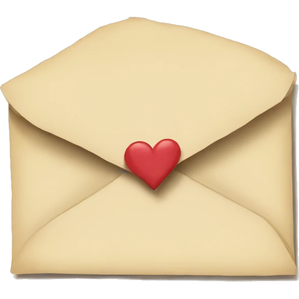 Love letter  emoji