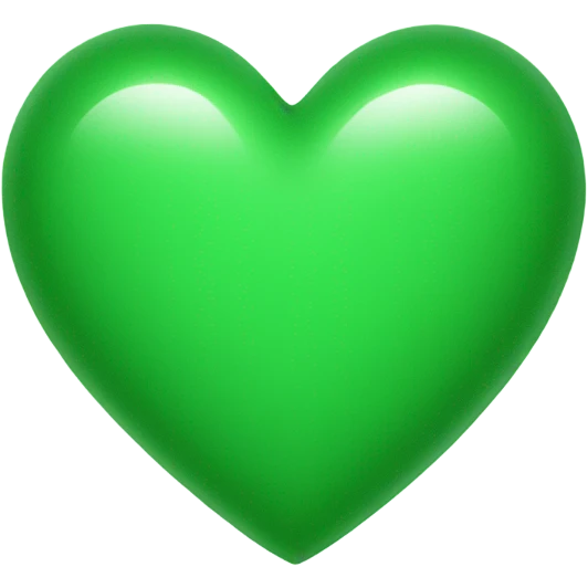 heart green emoji