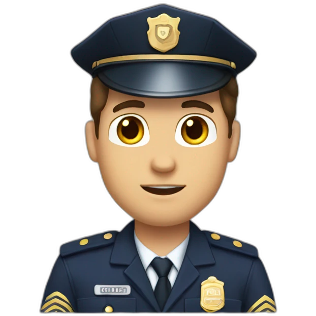 Jake peralta in uniform emoji