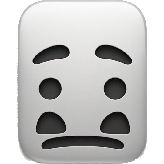 IPhone crossed out emoji