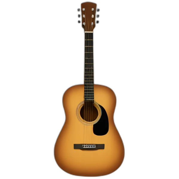 acoustic guitar emoji