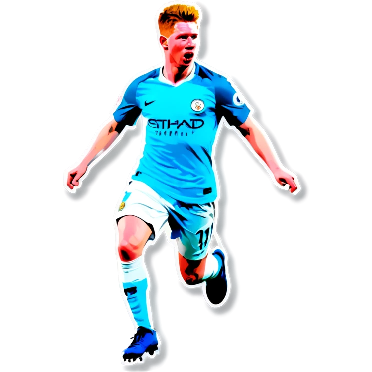 de bruyne scoring emoji