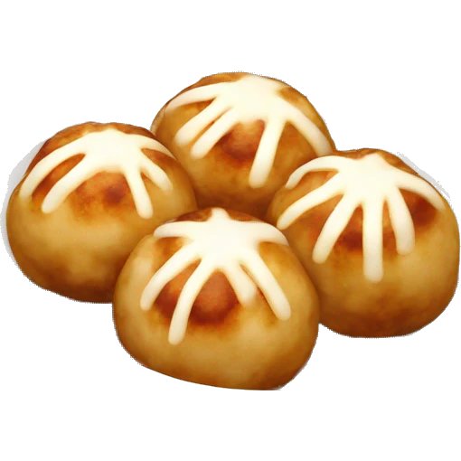 Takoyaki balls dish emoji
