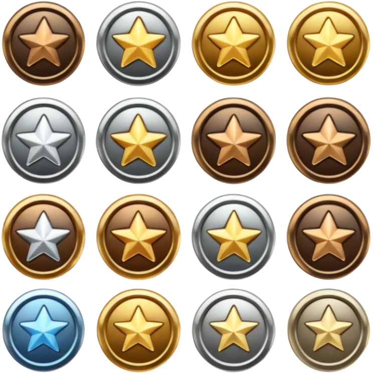 badges for paid subscriptions at different levels emoji