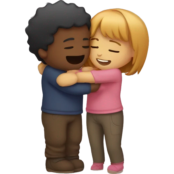 Hug cuple  emoji