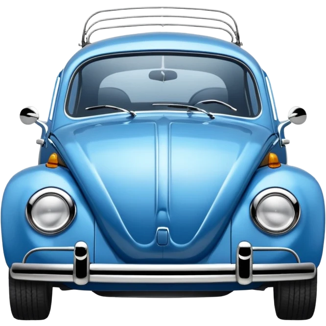 VW bug car  emoji