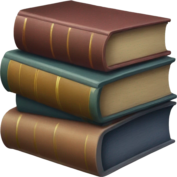 stack of books emoji