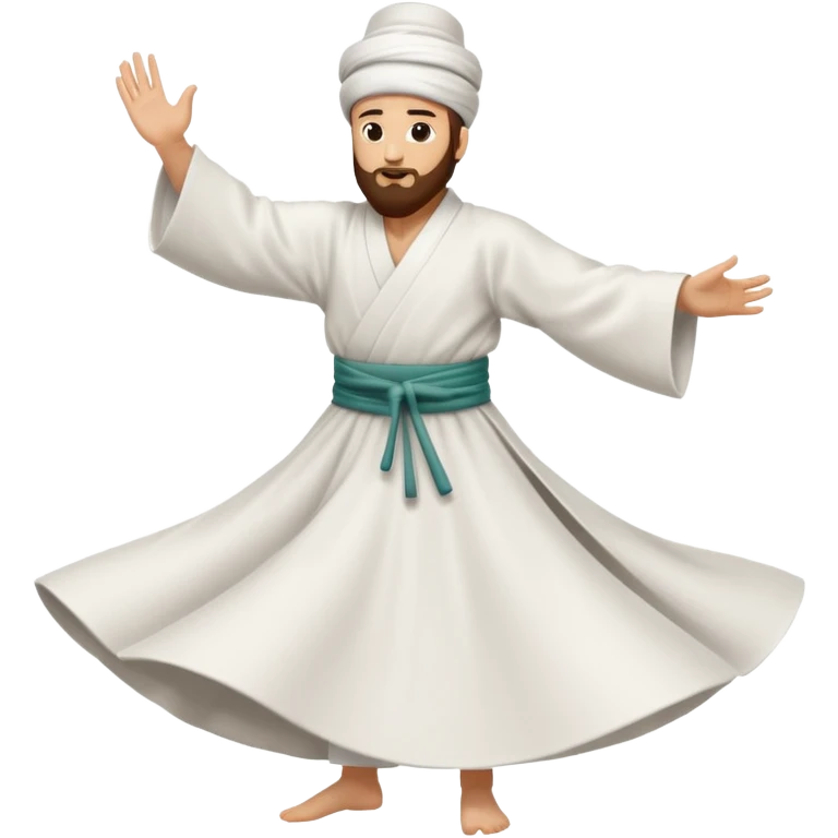 A whirling dervish emoji