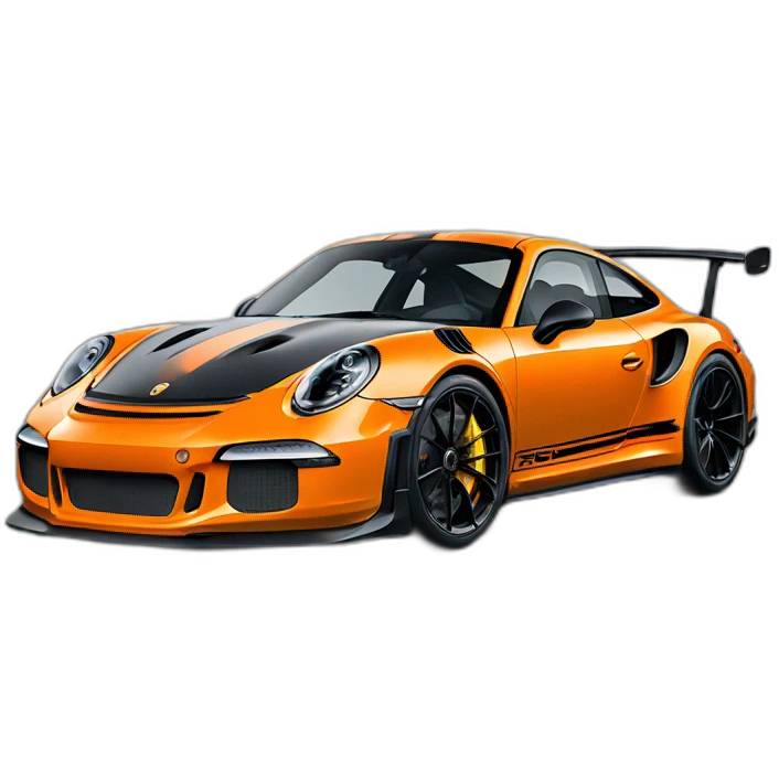 porsche gt3 rs  emoji