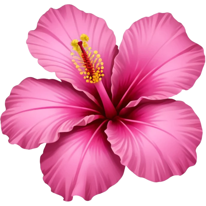 Pink Hibiscus  emoji