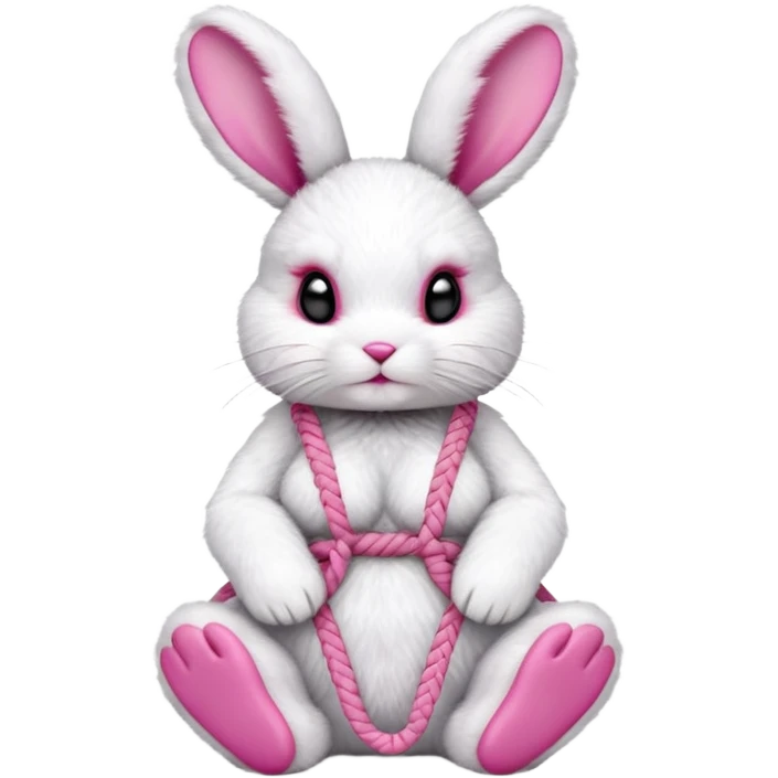 shibari bunny emoji