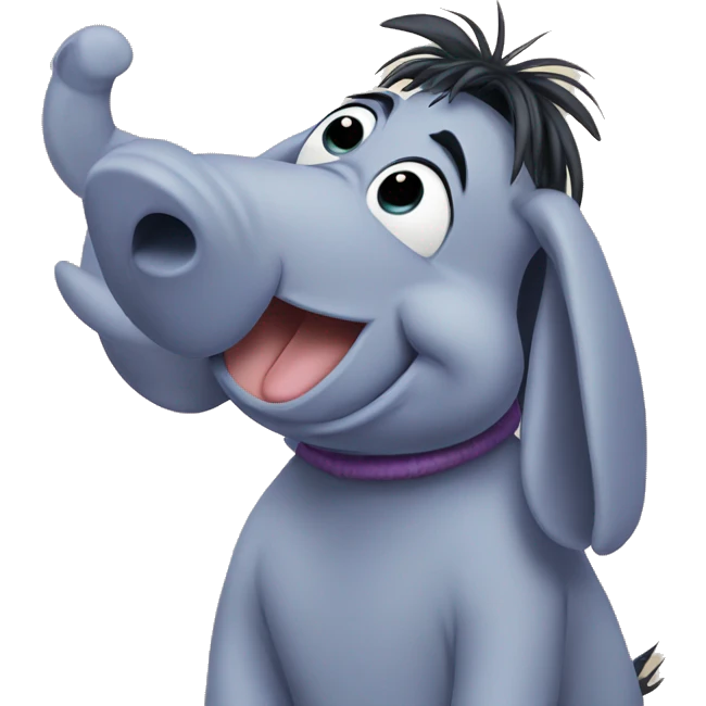 Eeyore playing emoji
