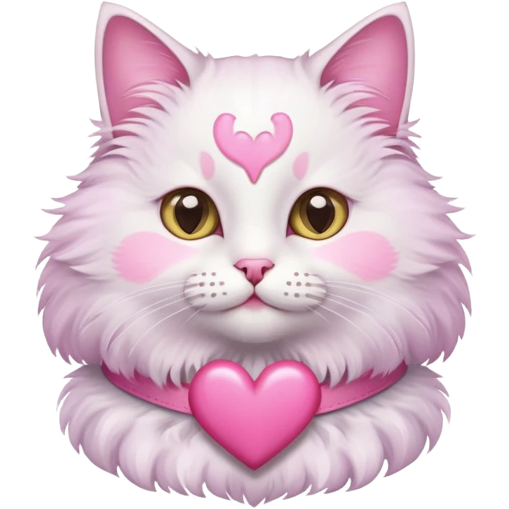 Cat in love emoji