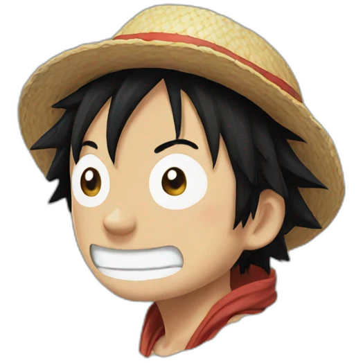 Luffy emoji
