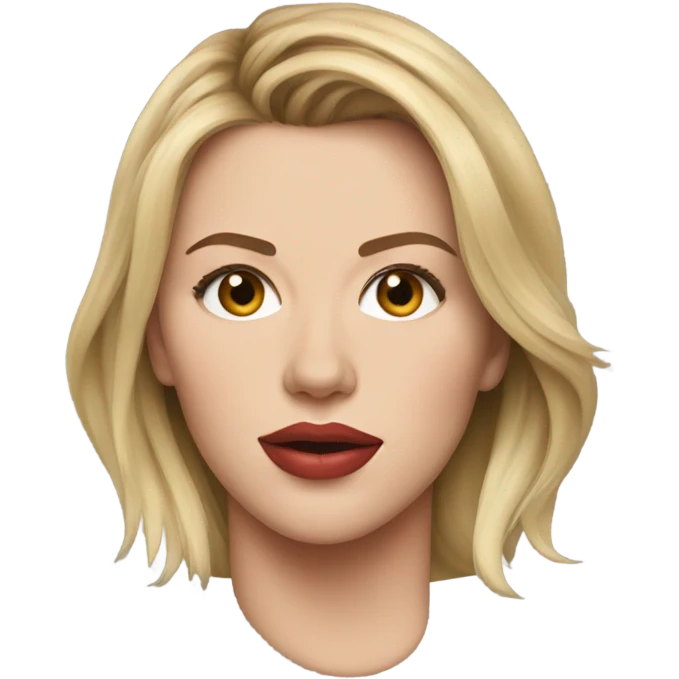 Scarlett Johansson emoji