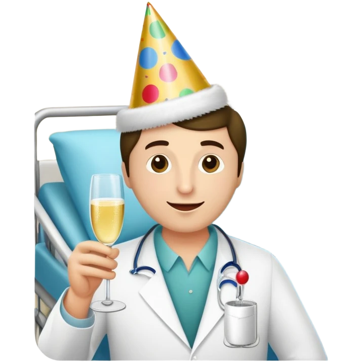 Happy anniversary in the hospital  emoji