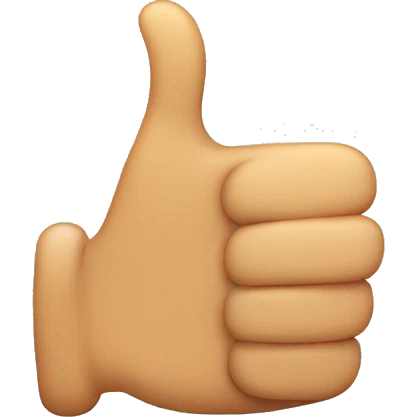 thumbs up emoji