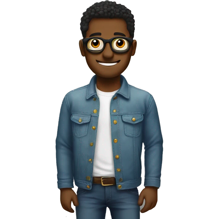 Toro con lentes  emoji