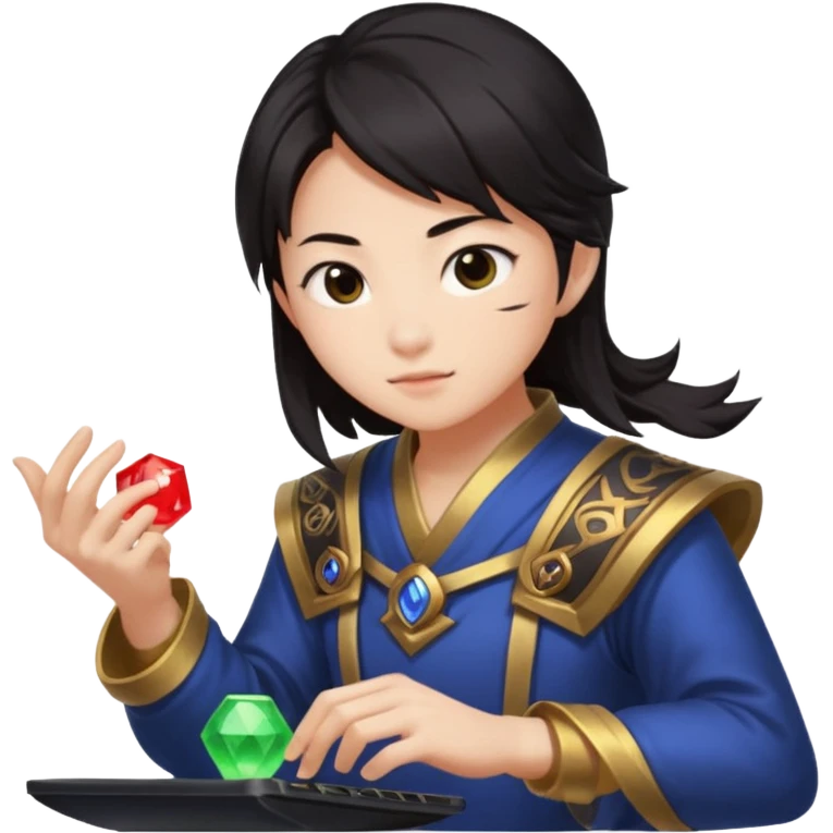 Chinese playing league of legends emoji