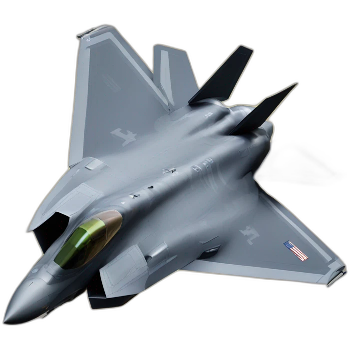 F-35B Lightning II stealth fighter jet emoji