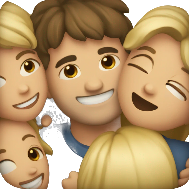 group hug emoji