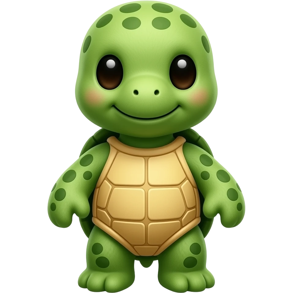 turtle stuffed animal emoji