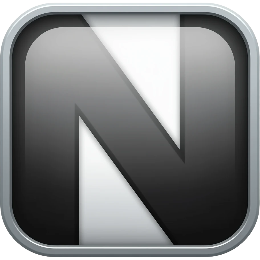 Colocar a letra N dentro do cação so invés de F, colocar a letra na cor preto emoji