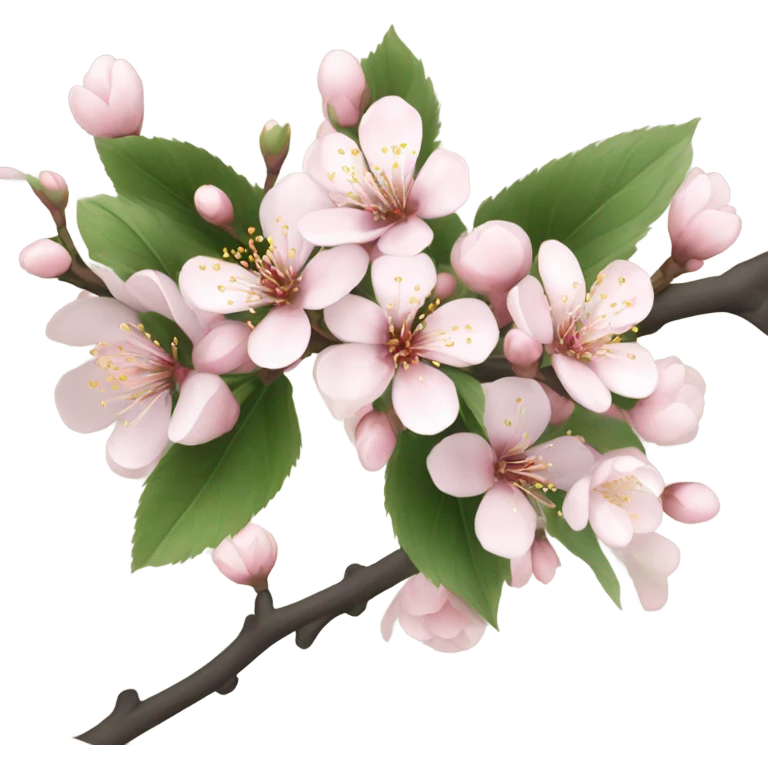 plum blossom  emoji