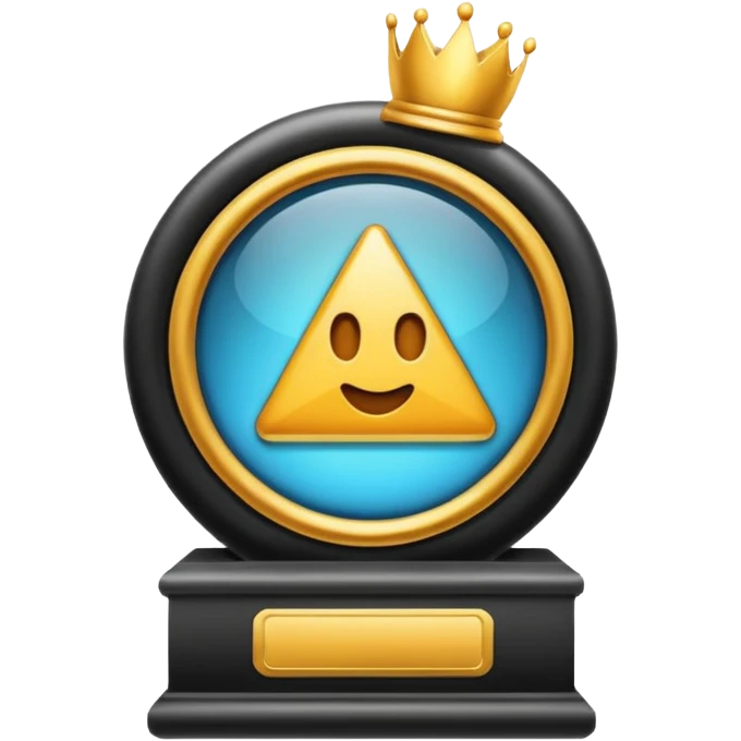 featuring achievements, films, and 100 views, in a style achievement emoji