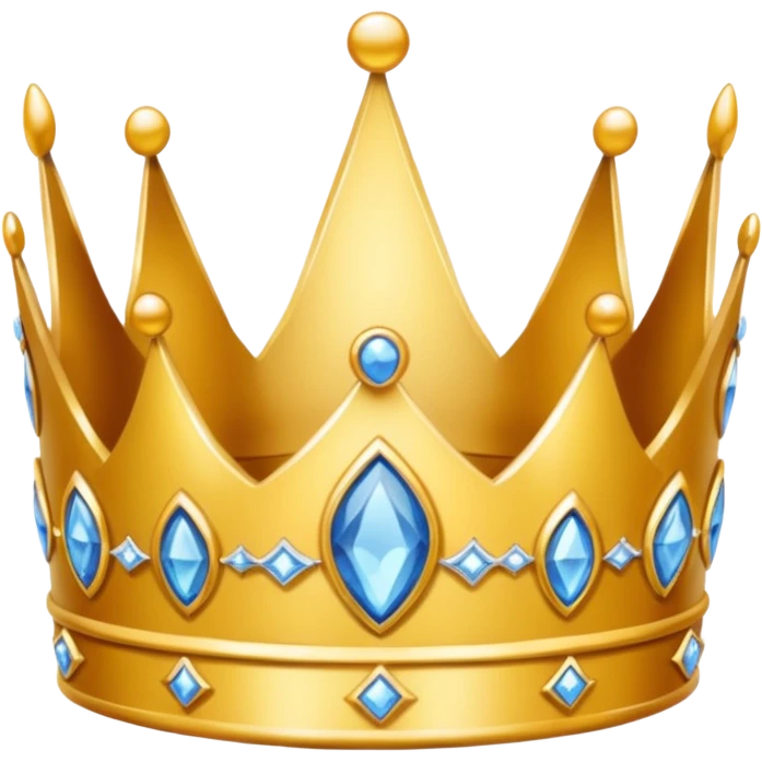 delicate princess crown emoji