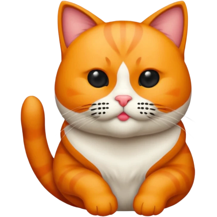 haz que un gato  esté lanzando un beso emoji