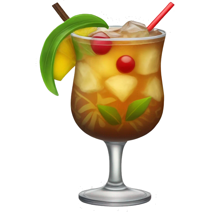Mai Tai cocktail  emoji