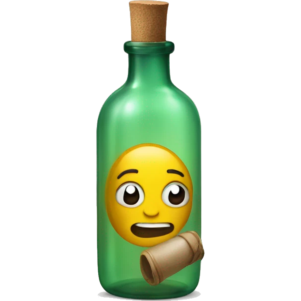 Message in a bottle  emoji