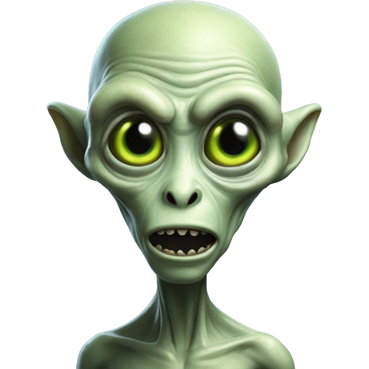 talking alien emoji