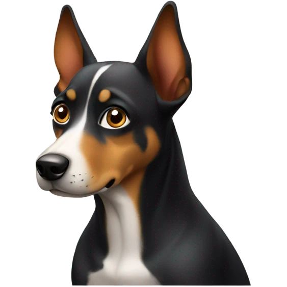Suspicious dog emoji