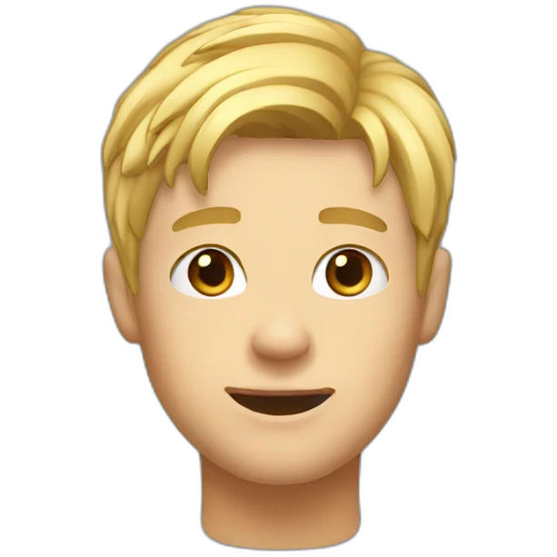 Blonde boy twitch emote emoji