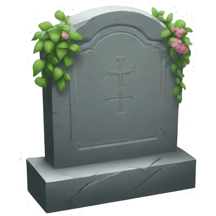 headstone emoji