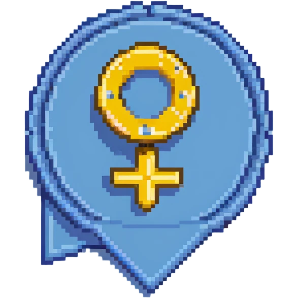 Badge with MOD text clearly visible, blue color, official moderator symbol emoji