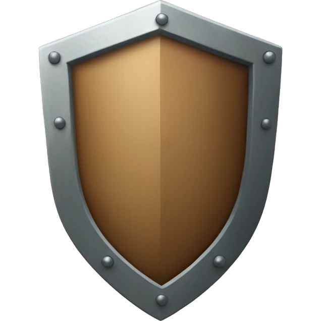 Rectangular shield emoji